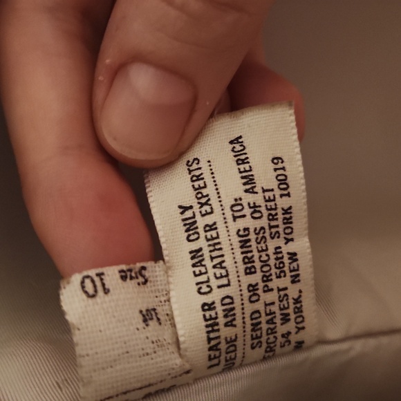 Vintage Leather Fur Trim Coat - Picture 8 of 11